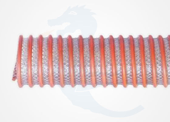 KANALINE SR: Transparente com Trama e Espiral Laranja