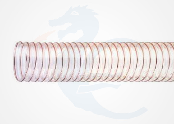 KPU-C: Transparente com Espiral em Aço Cobreado